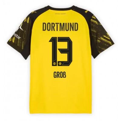 Borussia Dortmund Pascal Gross #13 Hjemmedrakt 2025-26 Kortermet Borussia Dortmund Pascal Gross #13 Hjemmedrakt 2025-26 Kortermet